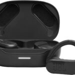 JBL Endurance Peak 3 - Dust and Water Proof (IP68) True Wireless Active Earbuds, JBL Pure Bass Sound, Up to 50 Total Hours of Playback with Speed Charge, Ambient Aware & Talk Thru (Black)