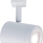 WAC Lighting, Charge LED 10W Line Voltage Track Head 3000K in White for H Track