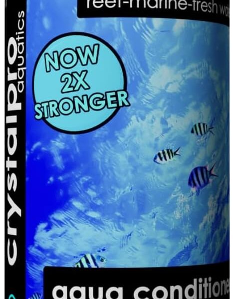 Crystalpro Aqua Conditioner - Treats 1250 Gallons - Aquarium Water Conditioner - Neutralizes Chlorine and Ammonia 4.2 Oz