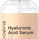 Coera Hyaluronic Acid Serum | 8 fl oz | Moisturizing and Hydrating | For Face, Skin, Hair & Nails | Paraben & SLS Free