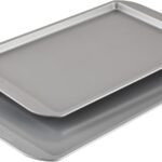 Farberware Nonstick Bakeware Set, Nonstick Cookie Sheets / Baking Sheets - 2 Piece, Gray