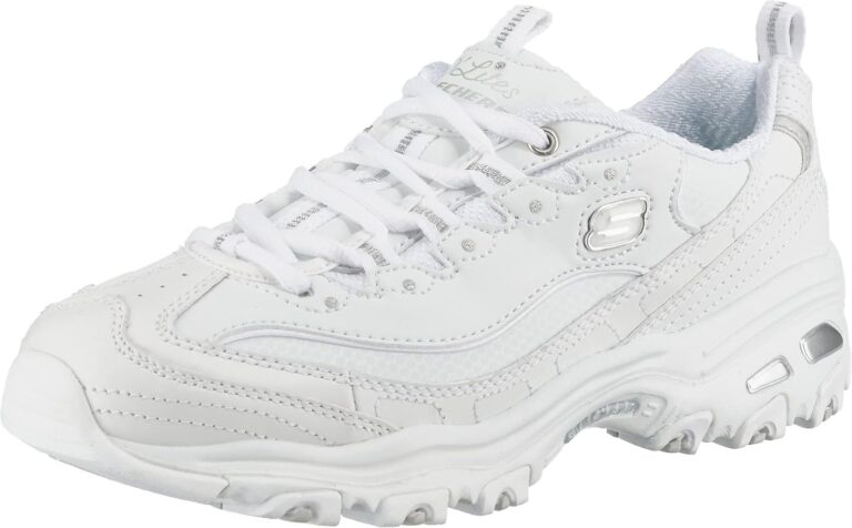 Skechers Women's D'Lites Fresh Start Memory Foam Lace-up Sneaker