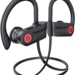 Boean Bluetooth Headphones, Wireless Headphones with 16 Hours Playtime Bluetooth 5.3 Wireless Earbuds HD Stereo Sound IPX7 Waterproof Earphones AI Music Generation Workout Headset for Running Sports