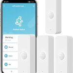 4-Pack WiFi PIR Motion Sensor: Smart Motion Detector with App Notification Alerts, Wireless Contact Sensor for Home Security and Smart Home Automation, No Hub Required, Compatible with Alexa