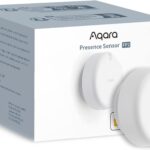 Aqara Presence Sensor FP2, mmWave Radar Wired Smart Motion Sensor, Zone Positioning, Multi-Person & Fall Detection, Supports HomeKit, Alexa, Google Home, and Home Assistant, 2.4 GHz Wi-Fi Required