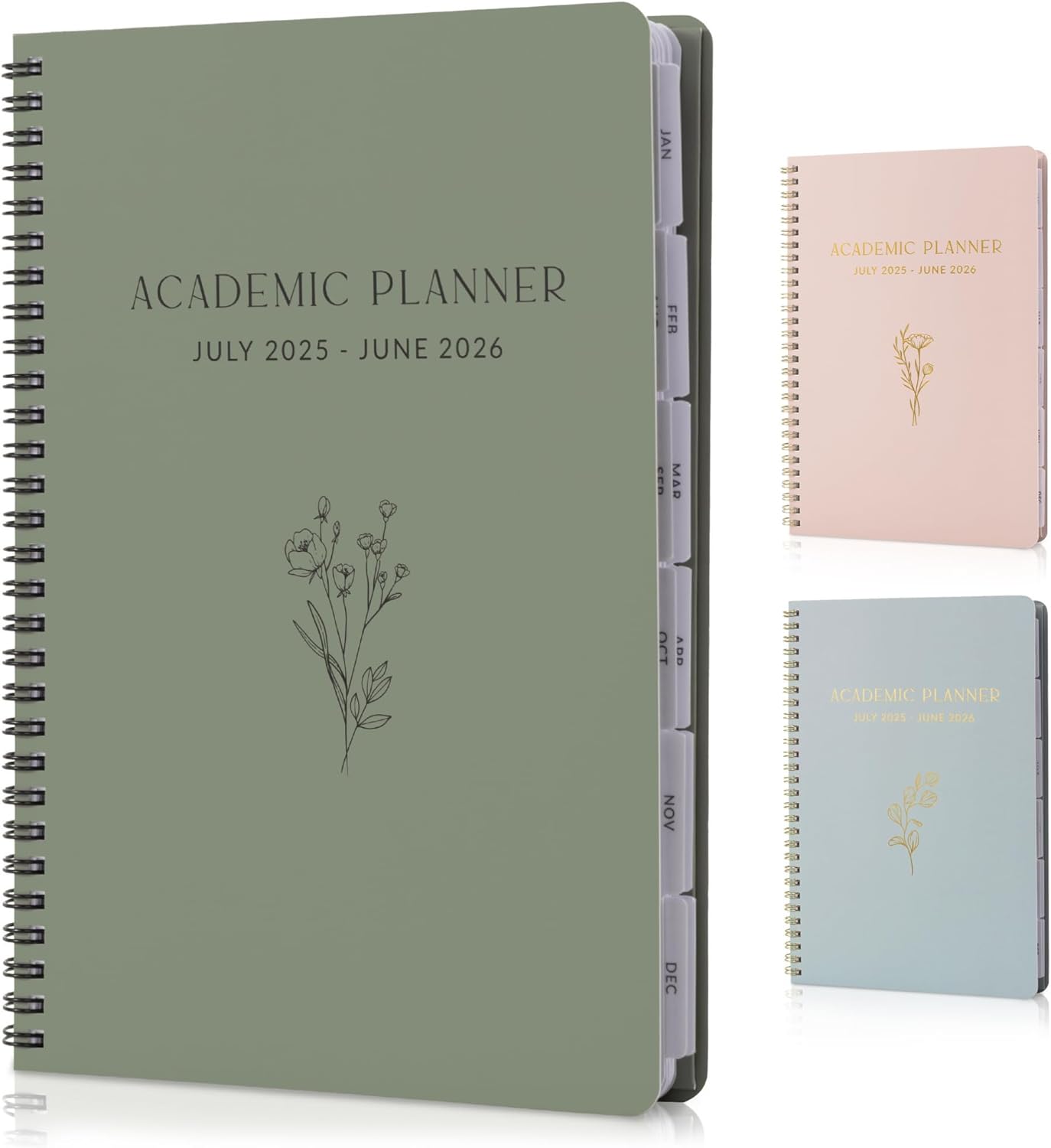 Aesthetic 2025-2026 Academic Planner - A Beautiful 7" x 10" Daily Planner for Women or Men with Weekly & Monthly Spreads For The 25-26 School Year - Runs From July 2025 - June 2026 Aesthetic 2025-2026 Academic Planner - A Beautiful 7" x 10" Daily Planner for Women or Men with Weekly & Monthly Spreads For The 25-26 School Year - Runs From July 2025 - June 2026