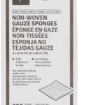 Medline Non-Woven Non-Sterile, Rayon/Poly Gauze Sponge, 4 x 4, 4-Ply (10 Packs of 200)