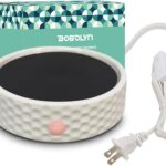 Electric Large Candle Warmer Plate - Ceramic Candle Wax Warmers for Jar Candles, Coffee Mug Warmer, Cup Warmers for Home Office, Aromatherapy Fragrance and Heating Beverage, Milk, Tea, Hot Chocolate