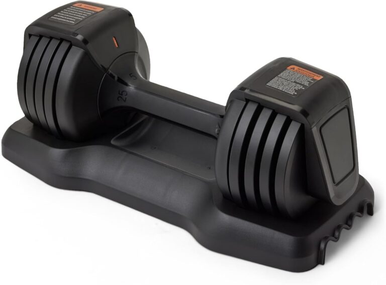 Amazon Basics Adjustable Dumbbell, 25 lb