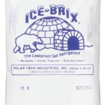 Polar Tech | IB 6 | ICE-BRIX & XTREME BRIX Cold Packs | 6 oz, 6" x 4" x 3/4" (Case of 48)