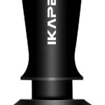 IKAPE 53.3mm Espresso Tamper, Premium Barista Coffee Tamper with Calibrated Spring Loaded, Threaded Stainless Steel Base Tamper Fits for Breville Series 54mm Portafilter Basket