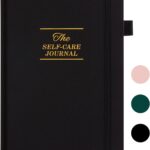 5 MINUTES A DAY Self-Care Journal, Wellness & Daily Reflection Notebook  Mental Health & Anxiety Guided Journal for Men  Self Care Planner, ADHD Planner with Mood Tracker  A5 Size (Black)