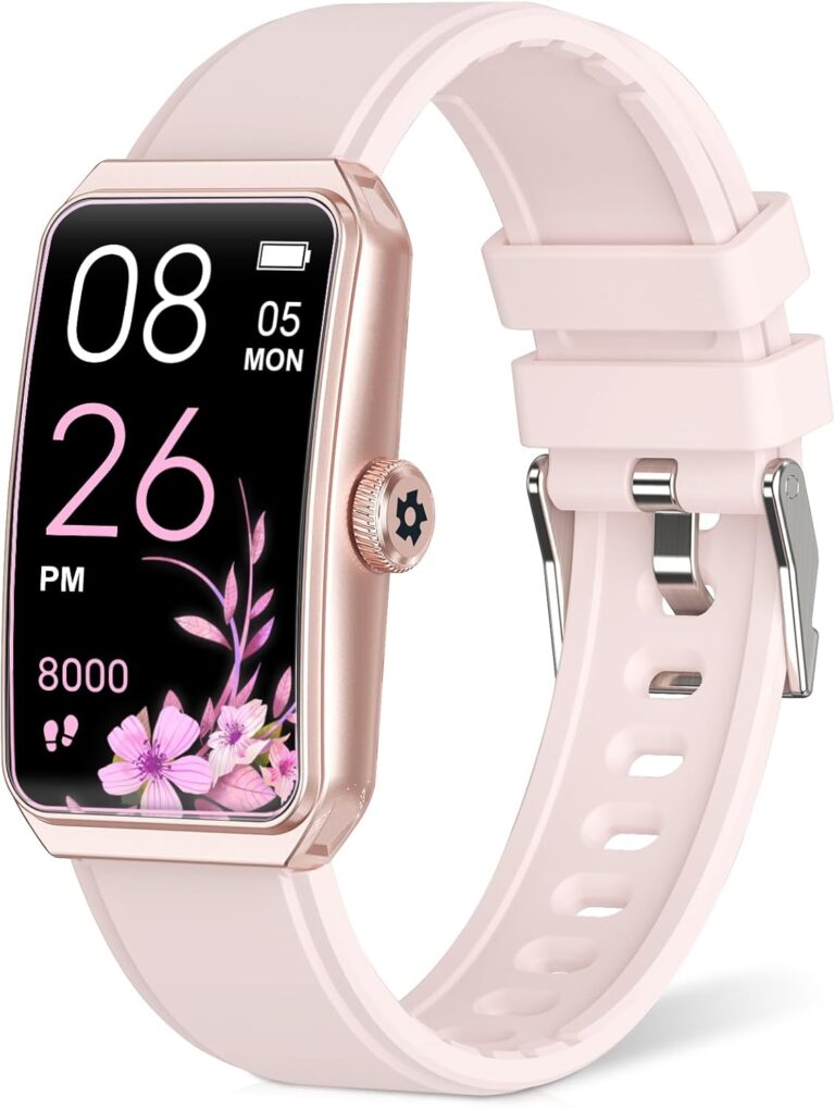 Fitness Tracker with 24/7 Heart Rate, Blood Oxygen, Sleep Tracker, Waterproof Fitness Watch, Activity Tracker with Step Tracker for Women Men