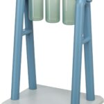 TRIXIE Turn Around - Mad Scientist Dog Activity Interactive Toy, Level 2 Food Puzzle Game, Brain Teasing Treat Dispenser, IQ and Mental Development Toy for Smart Dogs, Enrichment Toy for Boredom Busting