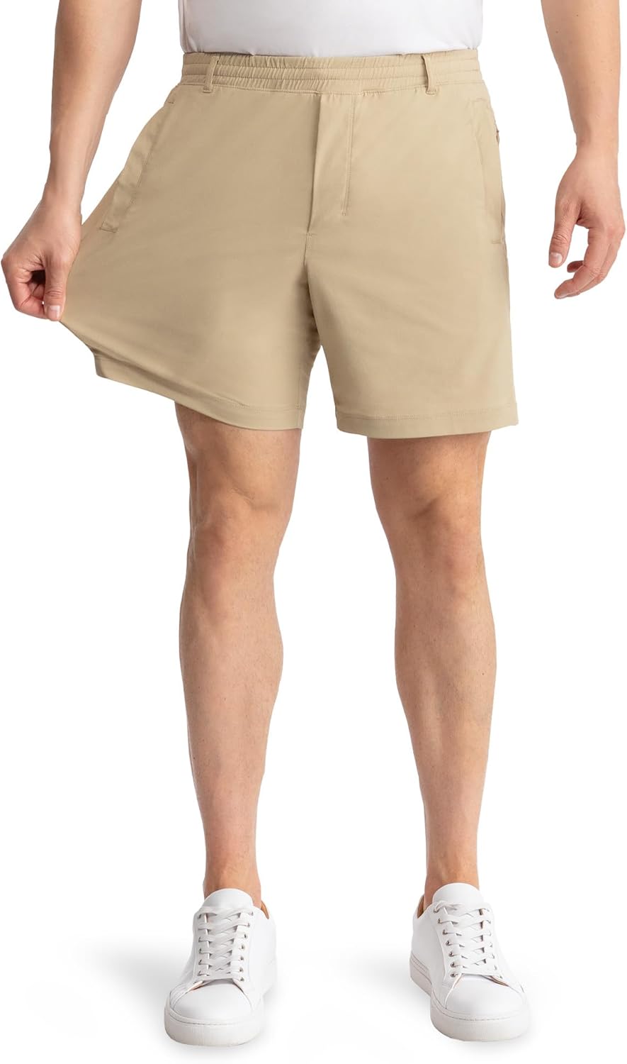birddogs Mens Khaki Shorts Casual, Slim Fit, Stretch Shorts with Built-in Liner for Comfort Regular Length, 7 Inseam birddogs Mens Khaki Shorts Casual, Slim Fit, Stretch Shorts with Built-in Liner for Comfort Regular Length, 7 Inseam