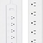 Amazon Basics Smart Plug Power Strip with 6 Individually Controlled Outlets and 3 USB Ports (2 USB-A and 1 USB-C), WiFi, Works with Alexa Only, 2.4 GHz, No Hub Required, White
