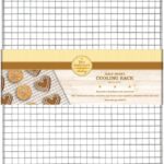 Mrs. Anderson's Baking Professional Cooling Rack, Heavy Duty Steel, Fits Half Sheet Pans, 16.5 x 11.875 x 0.625-Inches