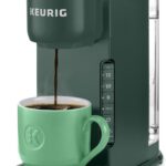 Keurig K-Express Single Serve K-Cup Pod Coffee Maker, 3 Brew Sizes, Strong Button Feature, 42oz Removable Reservoir, Evergreen