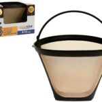 GoldTone Brand (Made in the USA) Reusable No.4 Cone Style Replacement Coffee Filter replaces your Cuisinart Permanent Coffee Filter for Machines and Brewers (1 Pack)