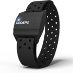 COOSPO Armband Heart Rate Monitor, Bluetooth ANT+ HR Optical Sensor for Sport, Rechargeable Dual Band IP67 HRM, Compatible with Peloton,Wahoo,Polar Beat,Strava,DDP Yoga