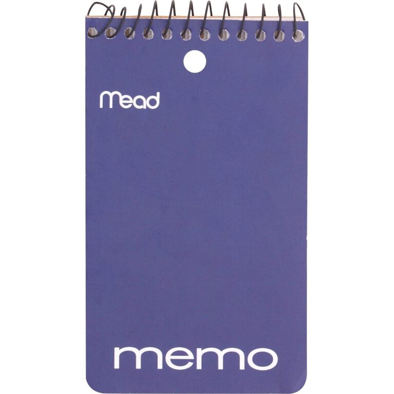 Mead Memo Book Spiral 3 In. X 5 In. pack of 24