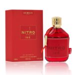 Dumont Nitro Red 3.4 Fl Oz Eau De Parfum for Men  Rich Fruity Woody Floral Fragrance  Luxurious Long Lasting Scent