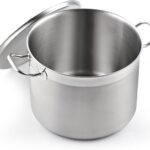 Cooks Standard Stockpots Stainless Steel, 20 Quart Professional Grade Stock Pot with Lid, Silver