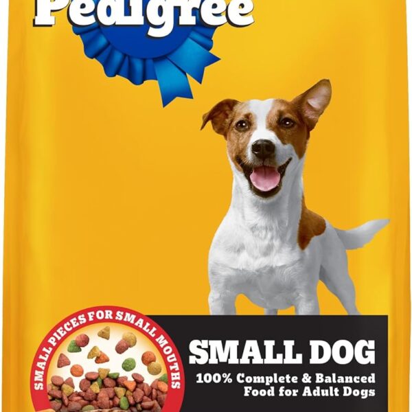 Pedigree Dry Dog Food for Adult Small Dogs, Grilled Steak and Vegetable Flavor, 14 lb. Bag