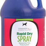 GROOMER ESSENTIALS Rapid Dry Spray - Fast Drying and Conditioning - Gallon