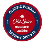 Old Spice Hair Pomade for Men, Medium Hold, Low Shine, Men's Hair Styling, 2.22 Oz