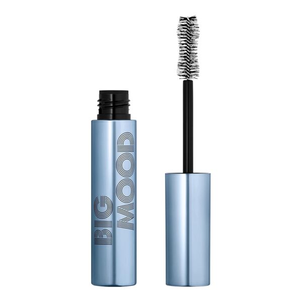 e.l.f. Big Mood Waterproof Mascara, Instantly Creates Long-Lasting, Bold & Lifted, Voluminous Lashes, Infused with Jojoba Wax, Black, 0.30 fl Oz