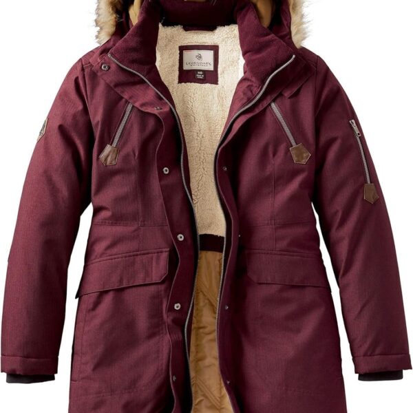 Legendary Whitetails Womens Parka with Hood Water Resistant Shell Polyfill Insulated Winter Coat