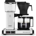 Technivorm Moccamaster 53941 KBGV Select 10-Cup Coffee Maker, Polished Silver, 40 ounce, 1.25l