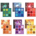 docolor Eyeshadow Palette 54Colors Gemstone Eye Shadow Palette Highly Pigmented Mattes Glitter Shimmers Naked Smokey Cream Powder Blendable Long Lasting Waterproof Colorful Professional Makeup Palette