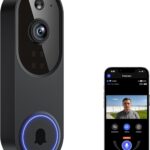 Doorbell Camera M52, Security Camera Outdoor/Indoor, 1080 HD with Night Vision, 4 Infrared Lights, 120 Wide View, Motion Detection Notification, Works with Smartphone, Wireless, Online Support