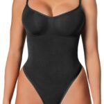 herslims Shapewear Tummy Control Bodysuit Thong or Brief: Sculpting Shaper Tank Top Bodysuits & Snatched Waist Body Suit