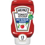 Heinz Tomato Ketchup with No Sugar Added, 13 oz Bottle