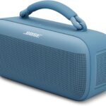 Bose SoundLink Max Bluetooth Speaker - Portable Wireless Party Speaker, IP67 Waterproof, Rope Handle, Up to 20 Hours of Playtime, USB-C, Built-in 3.5mm AUX Input, Blue Dusk