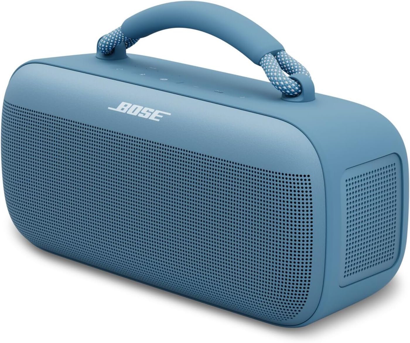 Bose SoundLink Max Bluetooth Speaker - Portable Wireless Party Speaker, IP67 Waterproof, Rope Handle, Up to 20 Hours of Playtime, USB-C, Built-in 3.5mm AUX Input, Blue Dusk Bose SoundLink Max Bluetooth Speaker - Portable Wireless Party Speaker, IP67 Waterproof, Rope Handle, Up to 20 Hours of Playtime, USB-C, Built-in 3.5mm AUX Input, Blue Dusk