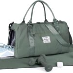 Gym Bag Womens,Travel Duffel Carry on Bag Sport Tote Bag Weekend Overnight Bag