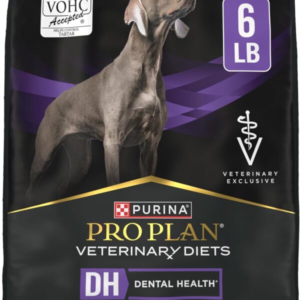 Purina Pro Plan Veterinary Diets DH Dental Health Small Bites Dog Food Dry Canine Formula - 6 lb. Bag