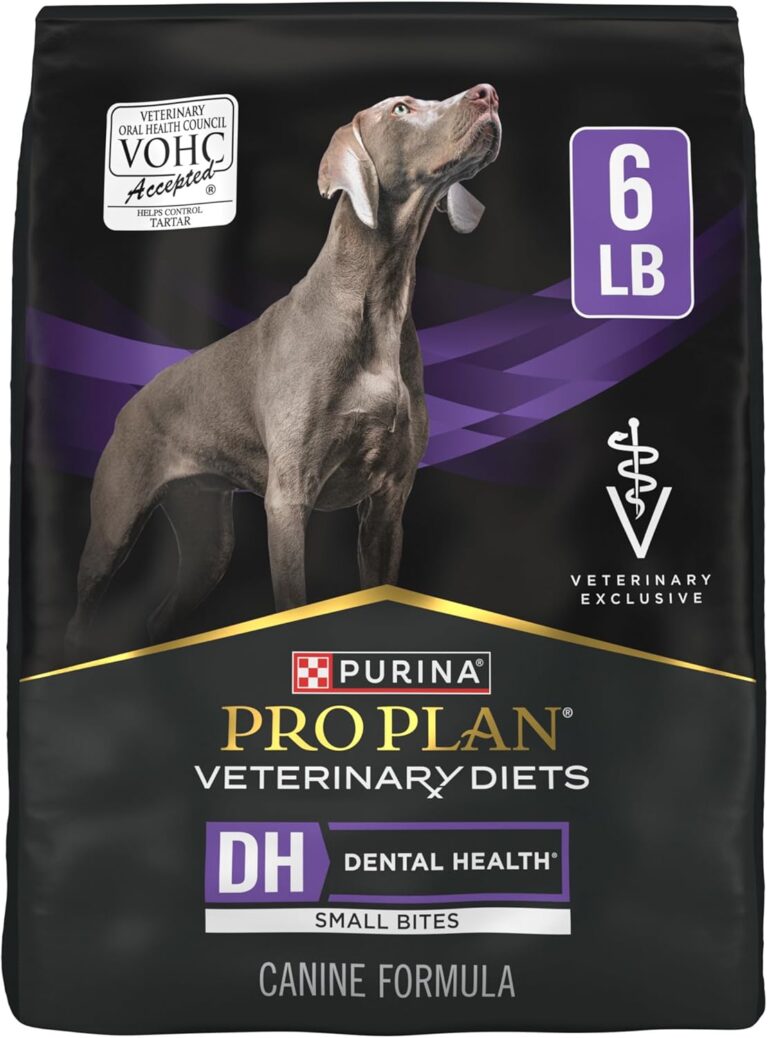 Purina Pro Plan Veterinary Diets DH Dental Health Small Bites Dog Food Dry Canine Formula - 6 lb. Bag