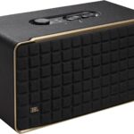 JBL Authentics 500 - Retro Style Home Speaker with Bluetooth, Voice Control, and Dolby Atmos, Multi Room Playback, Built in Alexa and Google Assistant, Automatic self tuning