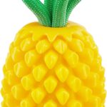 Outward Hound Dental Pineapple Dog Toy & Treat Stuffer, 6.8 x 3.3 Pineapple-Scent Interactive Chew for Dogs, Promote Healthy Teeth, Gums & Mental Enrichment, Reduce Boredom & Support Dental Health