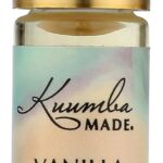 Kuumba Made Vanilla Bean Fragrance Oil, Long-Lasting Small-Batch Perfume Roller, Vegan, Alcohol-Free, .125 Fl Oz