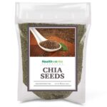 Healthworks Superfoods Raw Chia Seeds - 96 Oz / 6 Lbs - Premium & All-Natural - Contains Omega 3, Fiber & Protein - Great with Shakes, Smoothies & Oatmeal