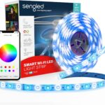 Sengled Smart LED Strip Lights, 16.4ft Wi-Fi LED Lights Work with Google Home, 16 Million Colors, RGB, Music Sync, Adjustable Length, 25,000 Hours Life, Multi-Mode Support for Game, Movie