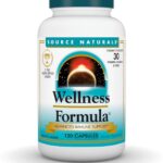 Source Naturals Wellness Formula Bio-Aligned Vitamins & Herbal Defense for Advanced Immune Support* - Dietary Supplement & Immunity Booster - 120 Capsules