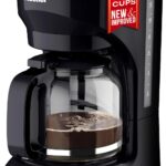 Mueller 12-Cup Drip Coffee Maker - Borosilicate Carafe, Auto-Off, Reusable Filter, Anti-Drip, Keep-Warm Function, Clear Water Level Window Coffee Machine, Kitchen Essentials & Accessories