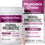 Physician's CHOICE Vaginal Probiotics for Women - pH Balance, Odor Control, Yeast Balance, Vaginal Flora & Feminine Health - 6B CFU with Organic Prebiotics and Cranberry Extract - 30 CT